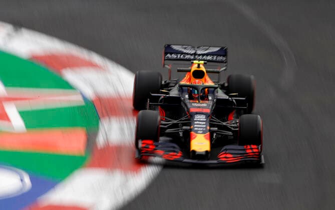 Motorsports: FIA Formula One World Championship, WM, Weltmeisterschaft 2019, Grand Prix of Mexico, 23 Alexander Albon (THA, Aston Martin Red Bull Racing), Mexico-City Mexico