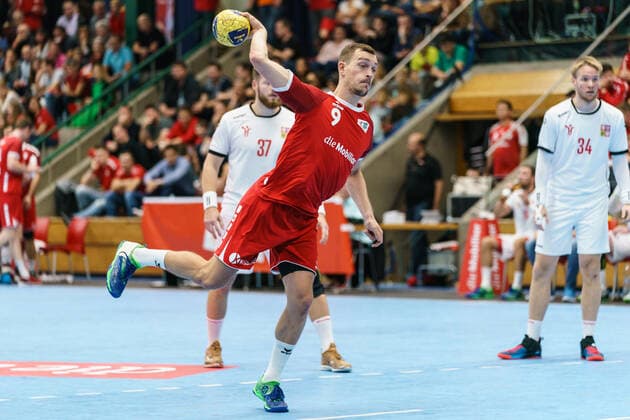 25.10.2019, Aarau, Schachenhalle, Testspiel: Schweiz - Tschechien, Marvin Lier (Schweiz). Aarau Schachenhalle Aargau Schweiz Copyright: xJustPictures.ch VedranxGalijasx