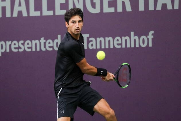 Altug CELIKBILEK (TUR), Viertelfinaltag, Tennis Challenger Hamburg 2019, ATP, Tennis Herren Challenger Tour, Hamburg, 25.10.2019,