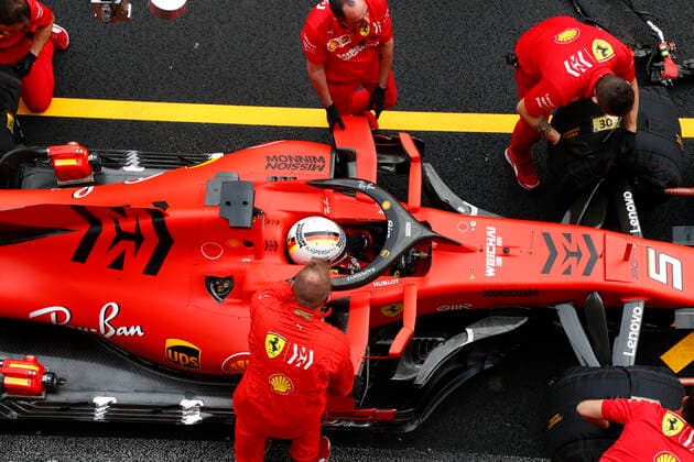 Motorsports: FIA Formula One World Championship, WM, Weltmeisterschaft 2019, Grand Prix of Mexico, 5 Sebastian Vettel (GER, Scuderia Ferrari Mission Winnow), Mexico-City Mexico