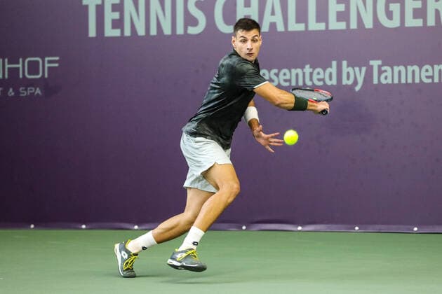 Bernabe ZAPATA MIRALLES (ESP), Halbfinaltag, Tennis Challenger Hamburg 2019, ATP, Tennis Herren Challenger Tour, Hamburg, 26.10.2019,