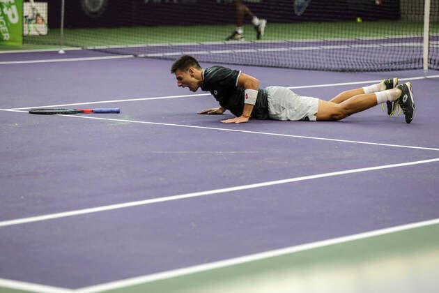 Bernabe ZAPATA MIRALLES (ESP), Halbfinaltag, Tennis Challenger Hamburg 2019, ATP, Tennis Herren Challenger Tour, Hamburg, 26.10.2019,