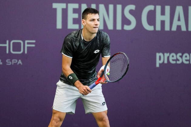 Bernabe ZAPATA MIRALLES (ESP), Halbfinaltag, Tennis Challenger Hamburg 2019, ATP, Tennis Herren Challenger Tour, Hamburg, 26.10.2019,