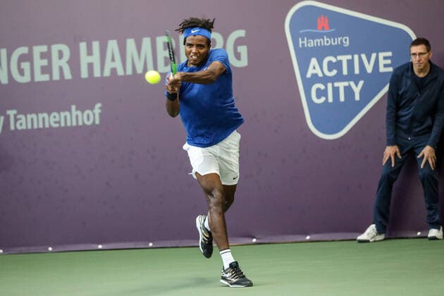 Elias YMER (SWE) 2 , Halbfinaltag, Tennis Challenger Hamburg 2019, ATP, Tennis Herren Challenger Tour, Hamburg, 26.10.2019,