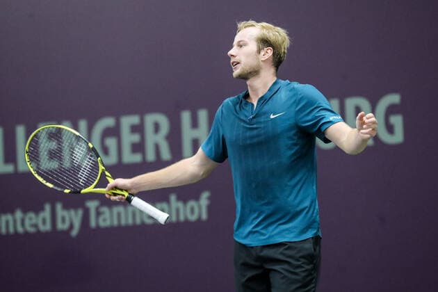 Botic VAN DE ZANDSCHULP (NED), Halbfinaltag, Tennis Challenger Hamburg 2019, ATP, Tennis Herren Challenger Tour, Hamburg, 26.10.2019,