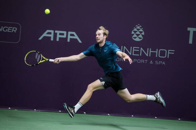 Botic VAN DE ZANDSCHULP (NED), Halbfinaltag, Tennis Challenger Hamburg 2019, ATP, Tennis Herren Challenger Tour, Hamburg, 26.10.2019,