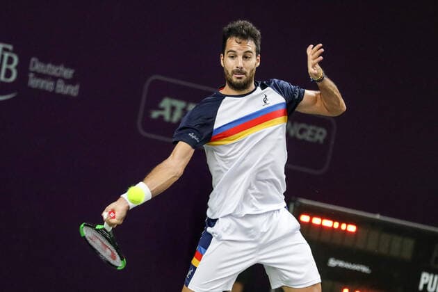 Salvatore CARUSO (ITA) 1 , Halbfinaltag, Tennis Challenger Hamburg 2019, ATP, Tennis Herren Challenger Tour, Hamburg, 26.10.2019,