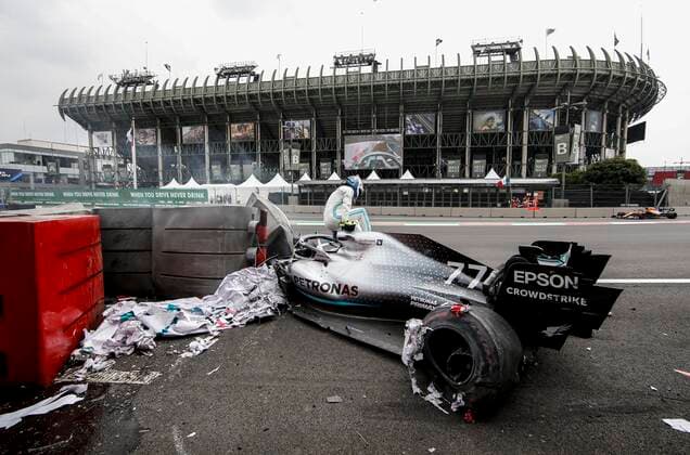Motorsports: FIA Formula One World Championship, WM, Weltmeisterschaft 2019, Grand Prix of Mexico, 77 Valtteri Bottas (FIN, Mercedes AMG Petronas Motorsport), Mexico-City Mexico