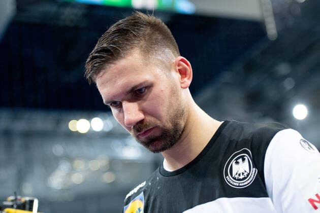 Hannover, Deutschland 26.10.2019: Tag des Handballs 2019 - Länderspiel - Deutschland vs. Kroatien Fabian Wiede (Deutschland) Hannover Niedersachsen Deutschland TUI Arena