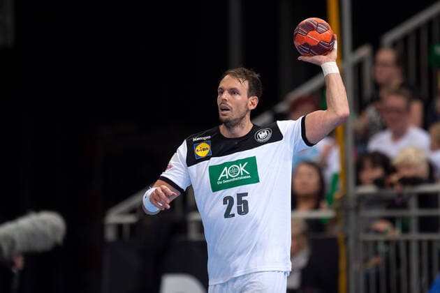 Hannover, Deutschland 26.10.2019: Tag des Handballs 2019 - Länderspiel - Deutschland vs. Kroatien Kai Häfner (Deutschland) Hannover Niedersachsen Deutschland TUI Arena