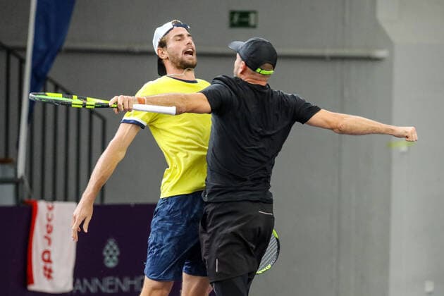 Sieger Doppel: Maxime CRESSY (USA) und Jamie CERRETANI (USA), Finaltag, Tennis Challenger Hamburg 2019, ATP, Tennis Herren Challenger Tour, Hamburg, 27.10.2019,