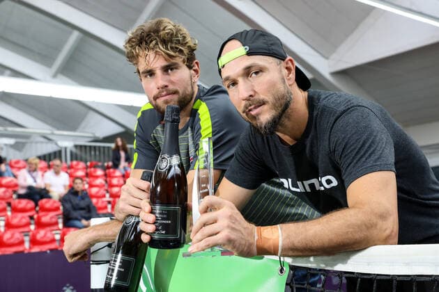 Sieger Doppel: Maxime CRESSY (USA) und Jamie CERRETANI (USA), Finaltag, Tennis Challenger Hamburg 2019, ATP, Tennis Herren Challenger Tour, Hamburg, 27.10.2019,