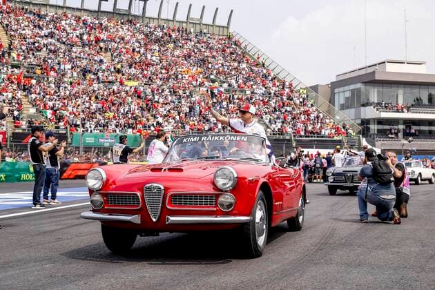 Motorsports: FIA Formula One World Championship, WM, Weltmeisterschaft 2019, Grand Prix of Mexico, 7 Kimi Raikkonen (FIN, Alfa Romeo Racing), Mexico-City Mexico