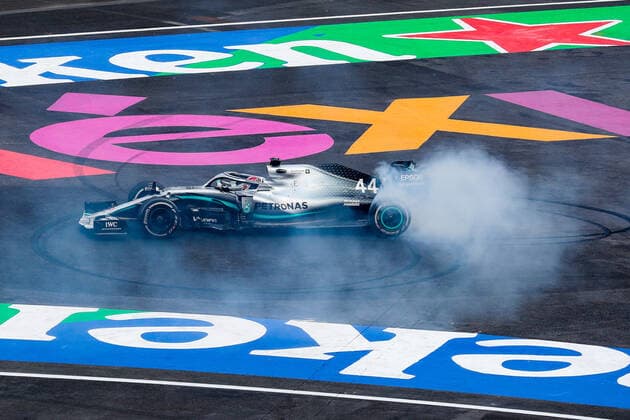 Motorsports: FIA Formula One World Championship, WM, Weltmeisterschaft 2019, Grand Prix of Mexico, 44 Lewis Hamilton (GBR, Mercedes AMG Petronas Motorsport), Mexico-City Mexico