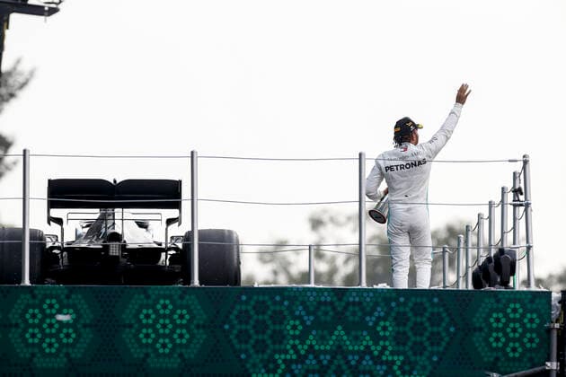 Motorsports: FIA Formula One World Championship, WM, Weltmeisterschaft 2019, Grand Prix of Mexico, 44 Lewis Hamilton (GBR, Mercedes AMG Petronas Motorsport), Mexico-City Mexico