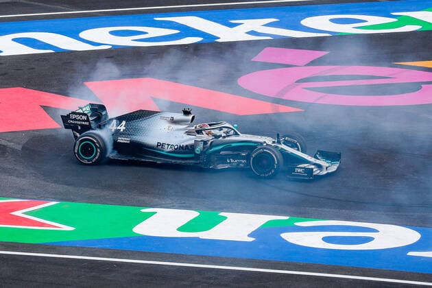 Motorsports: FIA Formula One World Championship, WM, Weltmeisterschaft 2019, Grand Prix of Mexico, 44 Lewis Hamilton (GBR, Mercedes AMG Petronas Motorsport), Mexico-City Mexico