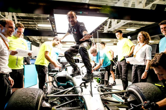 Motorsports: FIA Formula One World Championship, WM, Weltmeisterschaft 2019, Grand Prix of Mexico, 44 Lewis Hamilton (GBR, Mercedes AMG Petronas Motorsport), Mexico-City Mexico
