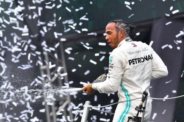 Motorsports: FIA Formula One World Championship, WM, Weltmeisterschaft 2019, Grand Prix of Mexico, 44 Lewis Hamilton (GBR, Mercedes AMG Petronas Motorsport), Mexico-City Mexico