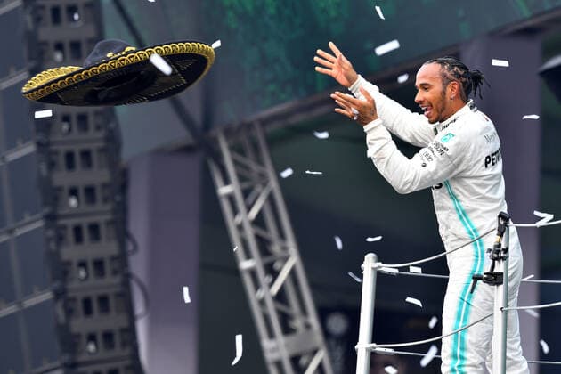 Motorsports: FIA Formula One World Championship, WM, Weltmeisterschaft 2019, Grand Prix of Mexico, 44 Lewis Hamilton (GBR, Mercedes AMG Petronas Motorsport), Mexico-City Mexico