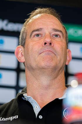 Stuttgart, Deutschland 29. Oktober 2019: DHB Frauen - Pressekonferenz WM Japan Trainer Henk Groener (Deutschland) Stuttgart Scharrena Baden-Württemberg Deutschland
