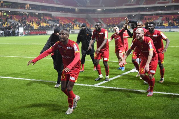25 STEPHANE DIARRA (MANS) - JOIE - FAIR PLAY FOOTBALL : Le Mans vs Nice - Coupe de la Ligue - 30 10 2019 AnthonyBIBARD FEP Panoramic 