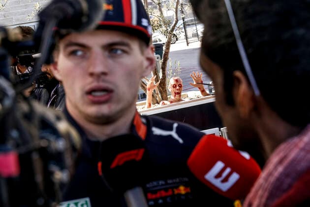Motorsports: FIA Formula One World Championship, WM, Weltmeisterschaft 2019, Grand Prix of United States, 33 Max Verstappen (NLD, Aston Martin Red Bull Racing), Austin United States of America