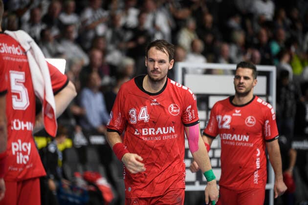 Frust bei Kai Häfner (Melsungen), Handball-Bundesliga, Liqui-Moly-HBL, Männer, 11. Spieltag, THW Kiel vs Melsungen, 31.10.19 Kiel Sparkassen Arena Schleswig-Holstein Germany