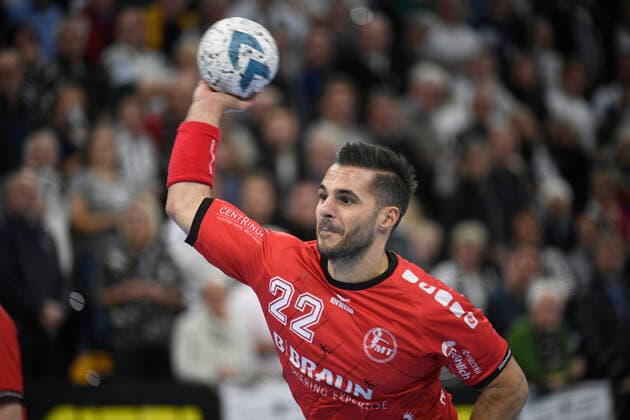 Michael Allendorf (Melsungen), Handball-Bundesliga, Liqui-Moly-HBL, Männer, 11. Spieltag, THW Kiel vs Melsungen, 31.10.19 Kiel Sparkassen Arena Schleswig-Holstein Germany