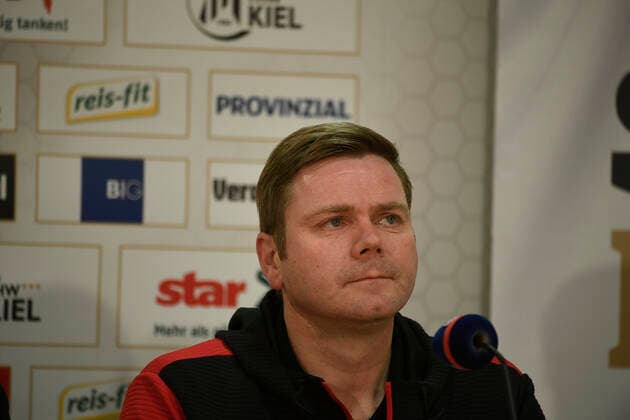 Axel Geerken (Geschäftsführer MT Melsungen), Handball-Bundesliga, Liqui-Moly-HBL, Männer, 11. Spieltag, THW Kiel vs Melsungen, 31.10.19 Kiel Sparkassen Arena Schleswig-Holstein Germany