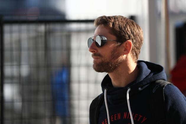 31st October 2019; Circuit of the Americas, Austin, Texas, United States of America; F1 United States Grand Prix, team arrival day; Haas F1 Team, Romain Grosjean - Editorial Use  ActionPlus12182280 LeannexBoon