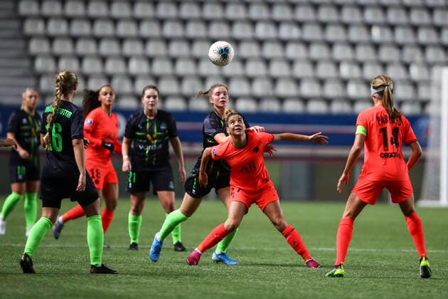 Lea Khelifi (PSG) FOOTBALL : PSG vs Breidablik - Ligue des Champions Feminine - 31 10 2019 GwendolineLeGoff Panoramic 