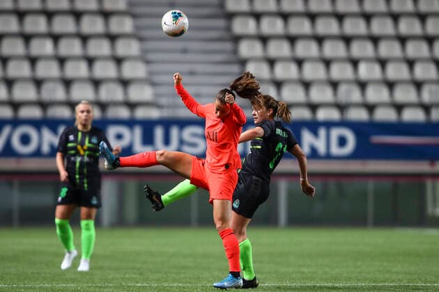 Sara Dabritz (PSG) FOOTBALL : PSG vs Breidablik - Ligue des Champions Feminine - 31 10 2019 GwendolineLeGoff Panoramic 