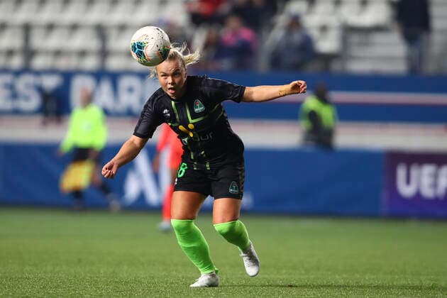 Kristin Dis Arnadottir FOOTBALL : PSG vs Breidablik - Ligue des Champions Feminine - 31 10 2019 GwendolineLeGoff Panoramic 