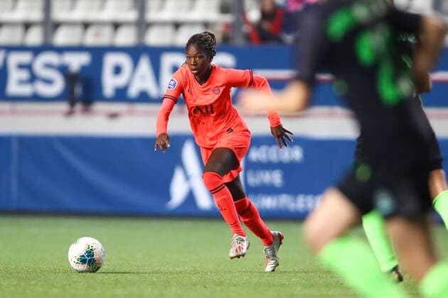 Aminata Diallo (PSG) FOOTBALL : PSG vs Breidablik - Ligue des Champions Feminine - 31 10 2019 GwendolineLeGoff Panoramic 