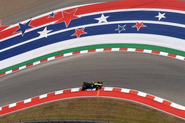 FORMULA 1 EMIRATES UNITED STATES GRAND PRIX 2019 01.11.2019, Circuit of The Americas, Austin, FORMULA 1 EMIRATES UNITED STATES GRAND PRIX 2019 ,im Bild Nico Hülkenberg (GER 27), Renault F1 Team