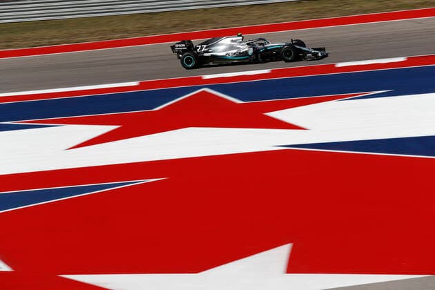 Motorsports: FIA Formula One World Championship, WM, Weltmeisterschaft 2019, Grand Prix of United States, 77 Valtteri Bottas (FIN, Mercedes AMG Petronas Motorsport), Austin United States of America