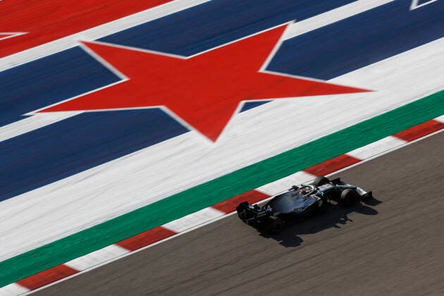 Motorsports: FIA Formula One World Championship, WM, Weltmeisterschaft 2019, Grand Prix of United States, 44 Lewis Hamilton (GBR, Mercedes AMG Petronas Motorsport), Austin United States of America