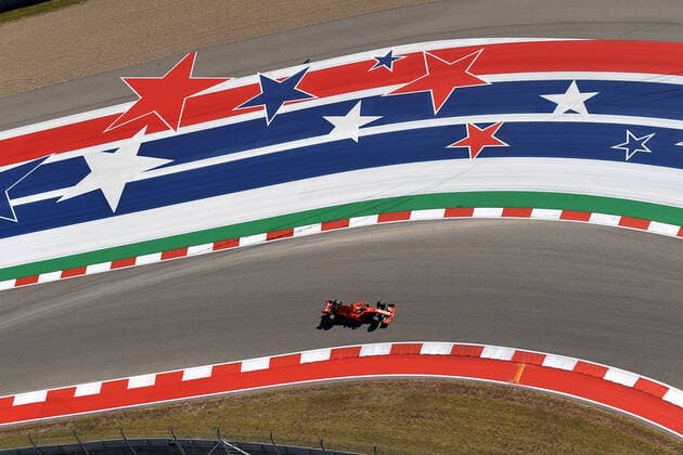 FORMULA 1 EMIRATES UNITED STATES GRAND PRIX 2019 01.11.2019, Circuit of The Americas, Austin, FORMULA 1 EMIRATES UNITED STATES GRAND PRIX 2019 ,im Bild Sebastian Vettel (GER 5), Scuderia Ferrari Mission Winnow