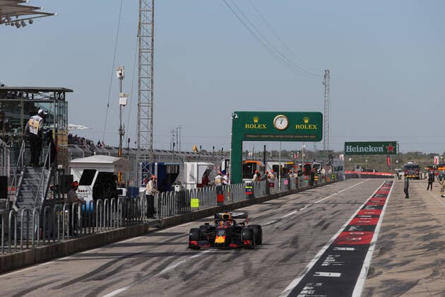 Photo4 LaPresse 02 11 2019 Austin, USA Grand Prix Formula One USA 2019 In the pic: free practice 3, Max Verstappen (NED) Red Bull Racing RB15  Copyright: xPhoto4 LaPressex