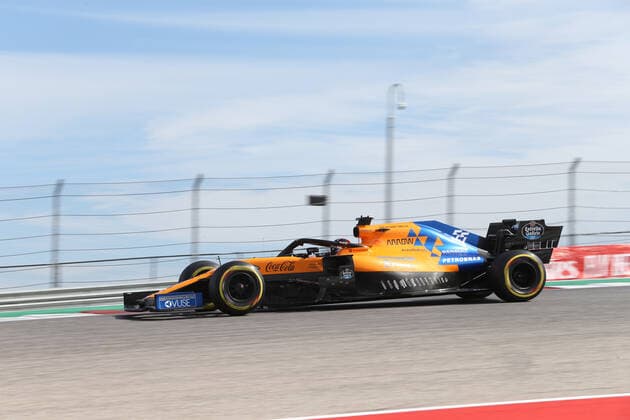 Photo4 LaPresse 02 11 2019 Austin, USA Grand Prix Formula One USA 2019 In the pic: free practice 3, Carlos Sainz Jr (ESP) Mclaren F1 Team MCL34  Copyright: xPhoto4 LaPressex