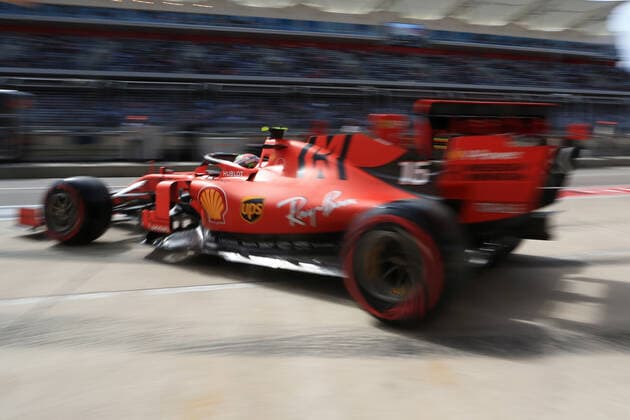 2nd November 2019; Circuit of the Americas, Austin, Texas, United States of America; Formula 1 United Sates Grand Prix, qualifying day; Scuderia Ferrari, Charles Leclerc - Editorial Use  ActionPlus12183783 LeannexBoon