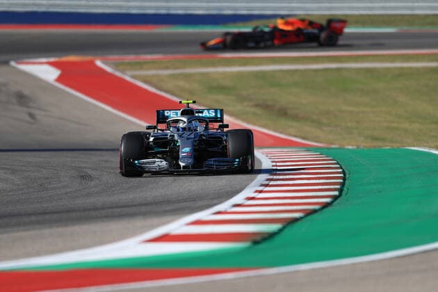 2nd November 2019; Circuit of the Americas, Austin, Texas, United States of America; Formula 1 United Sates Grand Prix, qualifying day; Mercedes AMG Petronas Motorsport, Valtteri Bottas - Editorial Use  ActionPlus12183794 LeannexBoon
