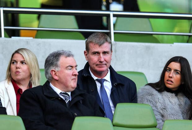 Extra.ie FAI Cup Final, Aviva Stadium, Lansdowne Rd, Co. Dublin 3 11 2019 Shamrock Rovers vs Dundalk Former Shamrock Rovers and Dundalk manager Stephen Kenny before the game Stephen Kenny before the game 3 11 2019  Copyright: x©INPHO OisinxKeniryx BSU28634