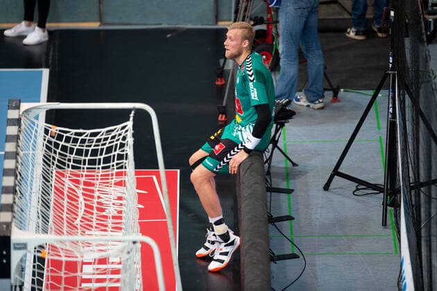 Minden, Deutschland 03.11.2019: 1. Handball-Bundesliga - 2019 2020 - GWD Minden vs. HBW Balingen-Weilstetten Christoffer Rambo (Minden) Minden Nordrhein-Westfalen Deutschland Kampa Halle