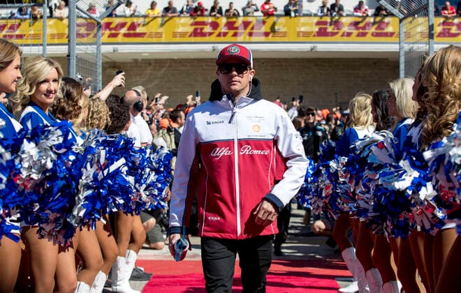 Motorsports: FIA Formula One World Championship, WM, Weltmeisterschaft 2019, Grand Prix of United States, 7 Kimi Raikkonen (FIN, Alfa Romeo Racing), Austin United States of America
