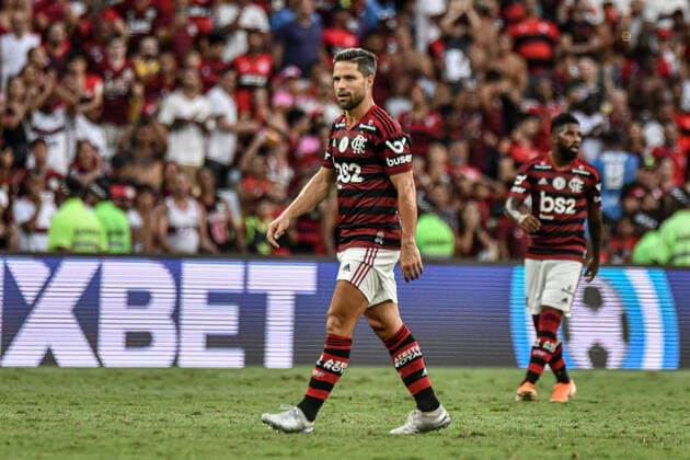 Flamengo x Corinthians RIO DE JANEIRO, RJ - 03.11.2019: FLAMENGO X CORINTHIANS - Diego Ribas during Flamengo x Corinthians, match valid for the 30th round of the Brazilian Championship, held at Maracanã stadium, located in Rio de Janeiro, this Sunday (03). (Photo: Nayra Halm Fotoarena) x1825298x  NayraxHalm