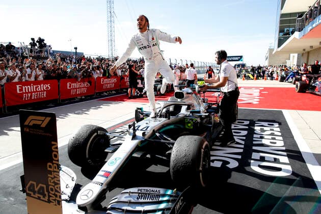 Motorsports: FIA Formula One World Championship, WM, Weltmeisterschaft 2019, Grand Prix of United States, 44 Lewis Hamilton (GBR, Mercedes AMG Petronas Motorsport), Austin United States of America