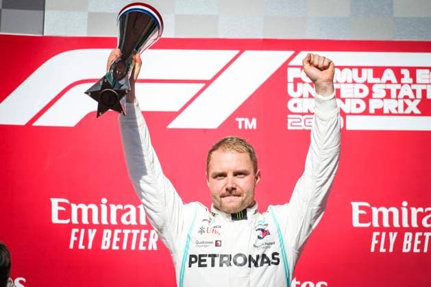 Motorsports: FIA Formula One World Championship, WM, Weltmeisterschaft 2019, Grand Prix of United States, 77 Valtteri Bottas (FIN, Mercedes AMG Petronas Motorsport), Austin United States of America