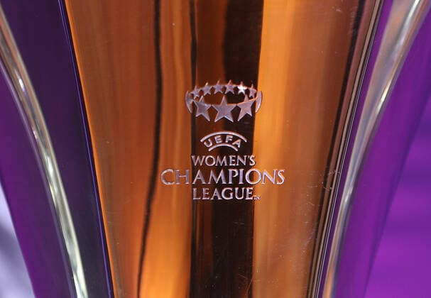 WOMEN SOCCER - CL, final, press conference, PK, Pressekonferenz VIENNA,AUSTRIA,04.NOV.19 - WOMEN SOCCER - UEFA Women s Champions League, final, preview, press conference. Image shows the trophy. GEPAxpictures xChristianxOrt