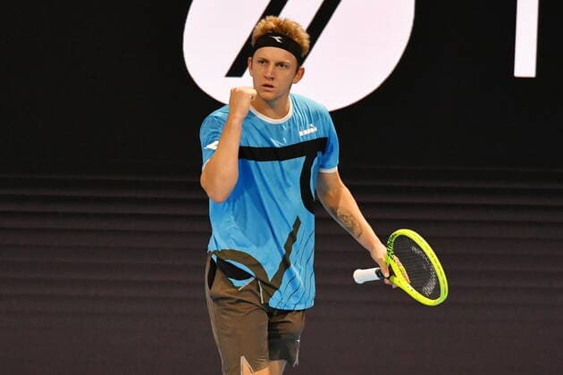 November 5, 2019, Milano, Italy: alejandro davidovich fokinaduring Next Gen ATP, Tennis Herren Finals - Tournament Round - Alex De Minaur vs A. Davidovich Fokina, Tennis Internationals in Milano, Italy, November 05 2019 - LPS Tennis Internationals Next Gen ATP Finals - Tournament Round - Alex De Minaur vs A. Davidovich Fokina  - ZUMAl164 20191105_zsa_l164_035 Copyright: xAlessioxTarpinix